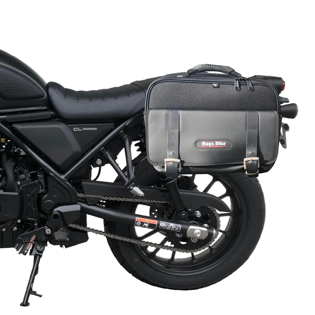 Borsa laterale per Honda CL 500, borsa singola TRAVEL - immagine 3