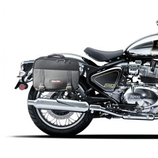 Panniers for Royal Enfield Classic 650, pair of TRAVEL side bags