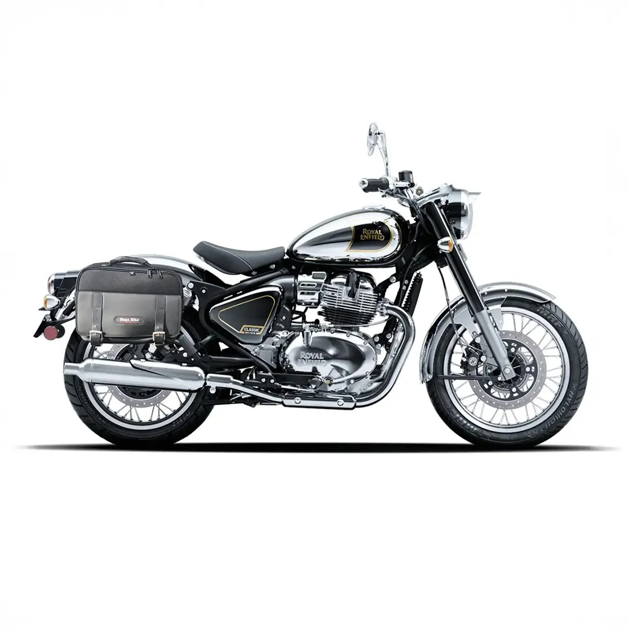 Borse laterali per Royal Enfield Classic 650, coppia di borse TRAVEL - immagine 3
