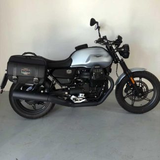 Panniers for Moto Guzzi V7 850 2021-25, pair of TRAVEL CENTENARIO side bags