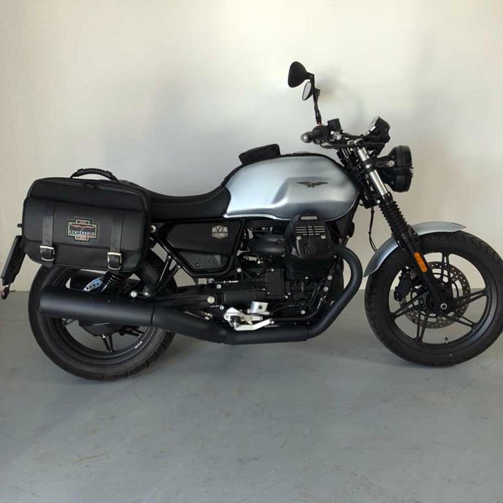 Panniers for Moto Guzzi V7 850 2021-25, pair of TRAVEL CENTENARIO side bags - Image 4