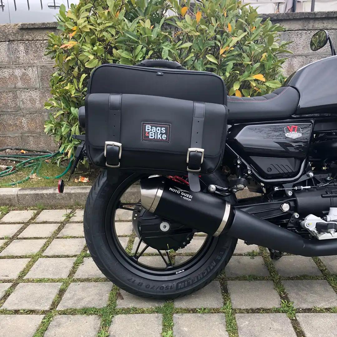 Panniers for Moto Guzzi V7 Special Edition, pair of TRAVEL side bags - Image 4