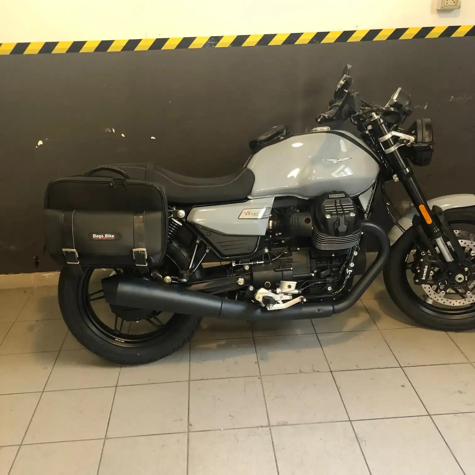 Panniers for Moto Guzzi V7 Sport, pair of TRAVEL side bags - Image 3