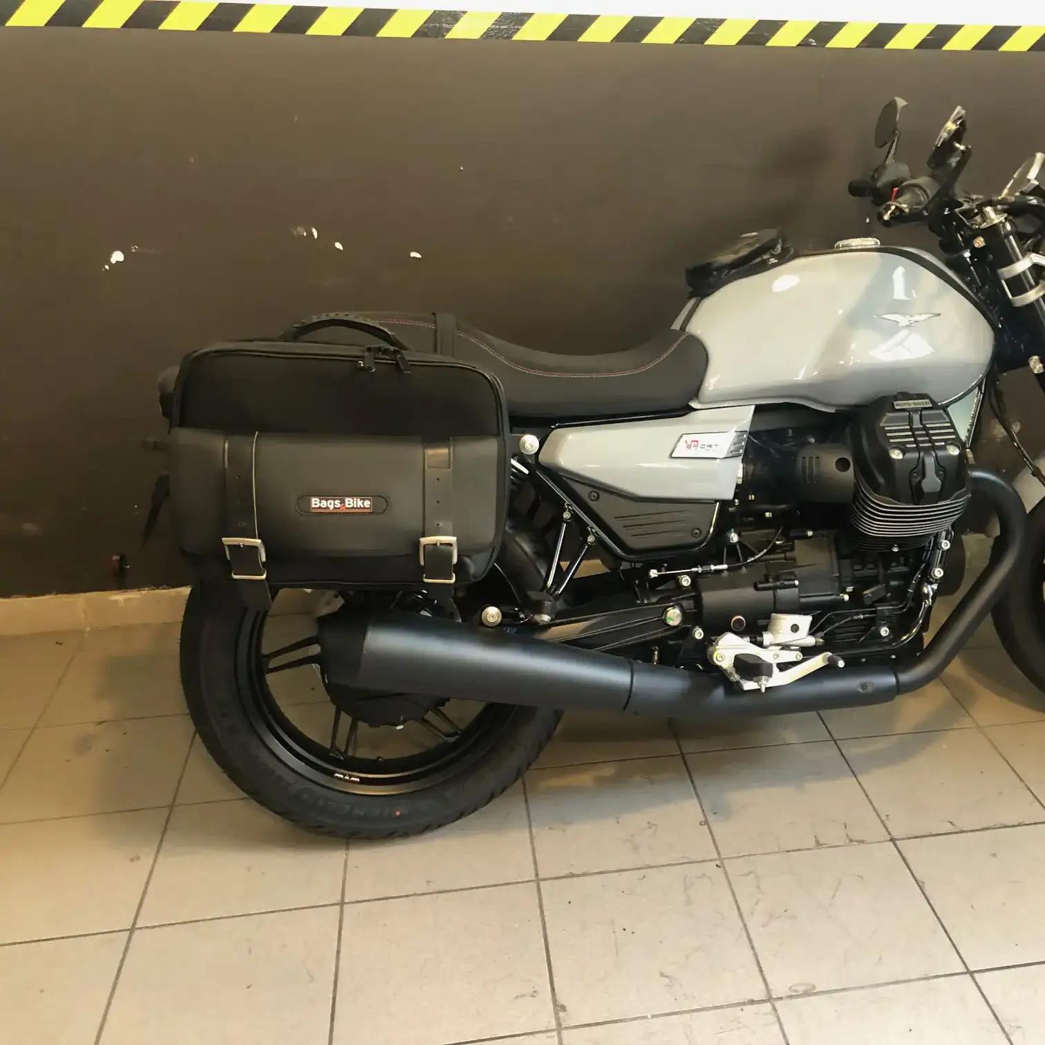 Panniers for Moto Guzzi V7 Sport, pair of TRAVEL side bags - Image 4