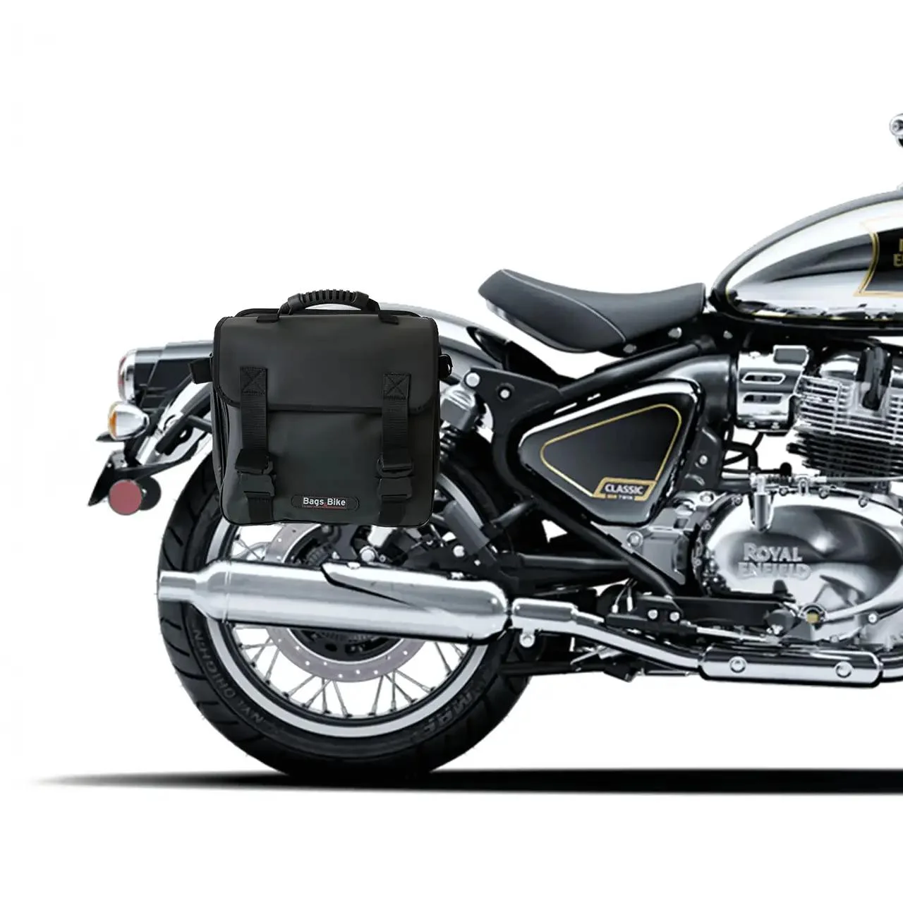 Borse laterali per Royal Enfield Classic 650, coppia di borse TREKKER