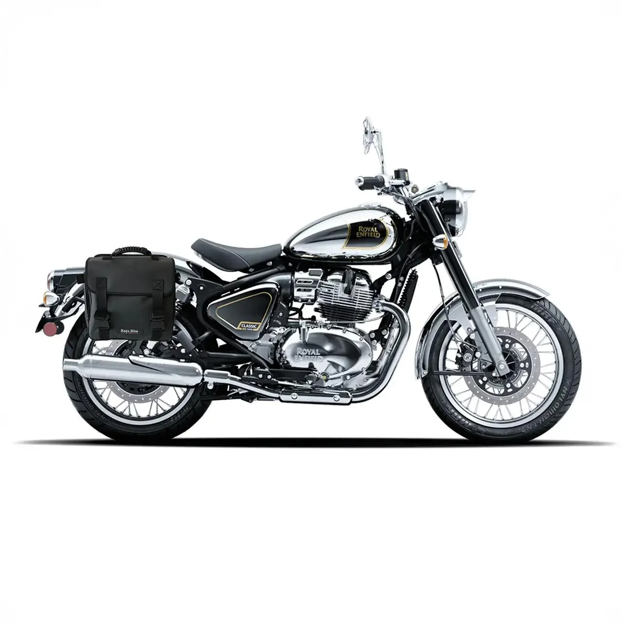 Borse laterali per Royal Enfield Classic 650, coppia di borse TREKKER - immagine 2