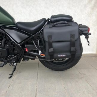 Panniers for Honda Rebel 500, pair of TREKKER side bags