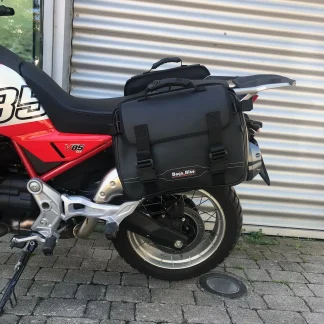 Panniers for Moto Guzzi V85 Strada E TT 2025, pair of ADVENTUR side bags