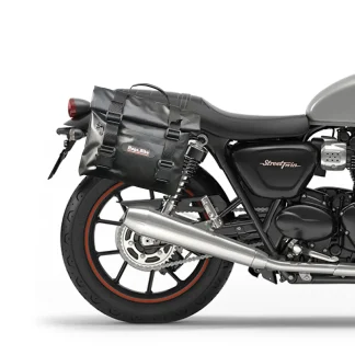 Panniers for Triumph Street Twin 900, pair of AMIATA TRIUMPH STREET TWIN900 side bags