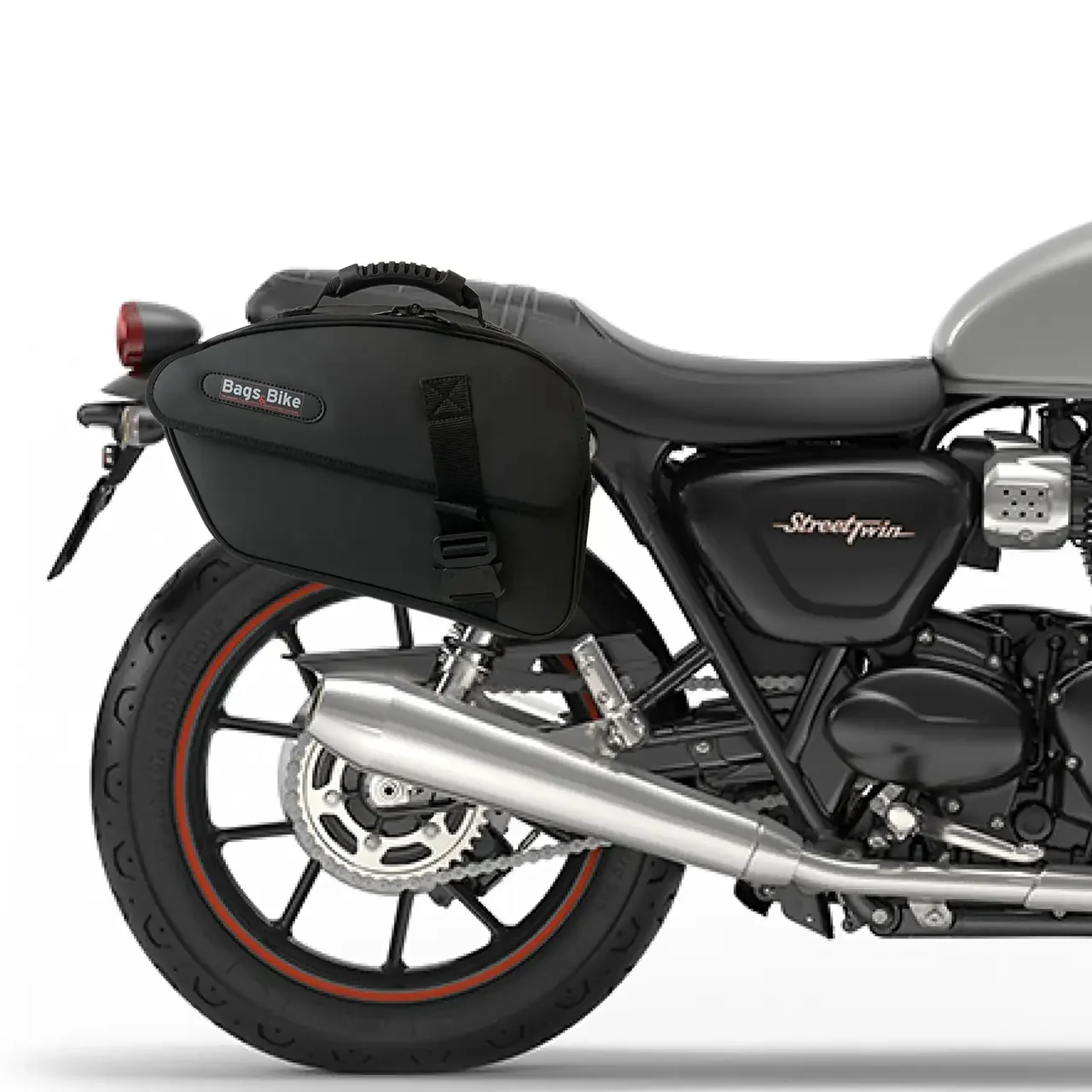 Panniers for Triumph Street Twin 900, pair of CENTAURO TRIUMPH STREET TWIN 900 side bags