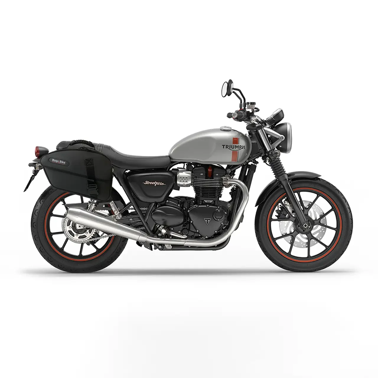 Panniers for Triumph Street Twin 900, pair of CENTAURO TRIUMPH STREET TWIN 900 side bags - Image 2