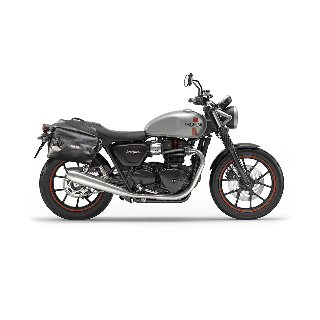 Panniers for Triumph Street Twin 900, pair of CERVINO TRIUMPH STREET TWIN 900 side bags - Image 3
