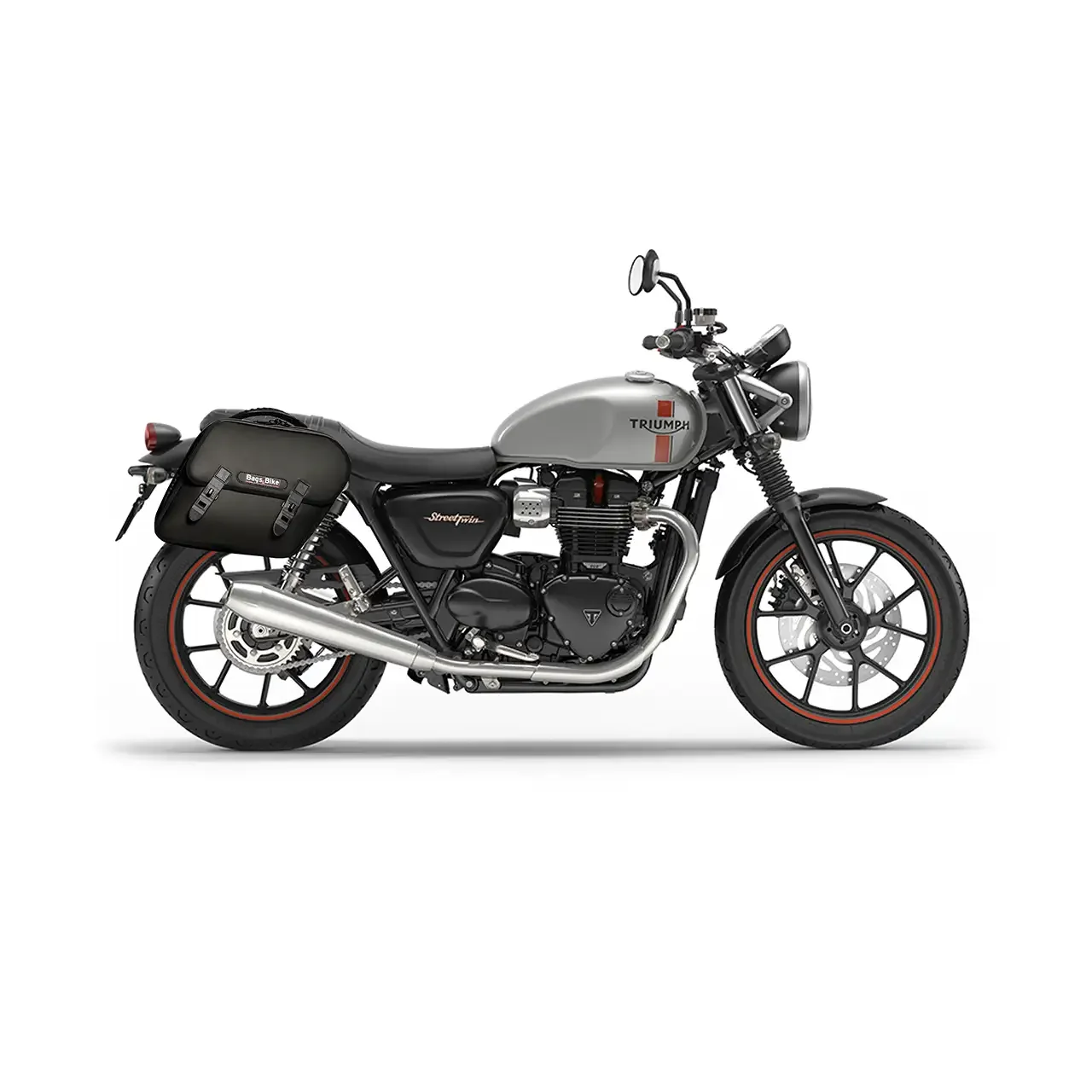 Panniers for Triumph Street Twin 900, pair of EXCLUSIVE TRIUMPH STREET TWIN 900 side bags - Image 3