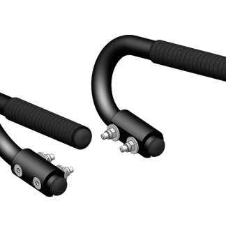 Passenger Grab Handles for Moto Guzzi V7 Luggage Rack