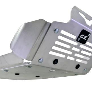 White Roads Skid Plate for Moto Guzzi V7 Brushed Aluminum
