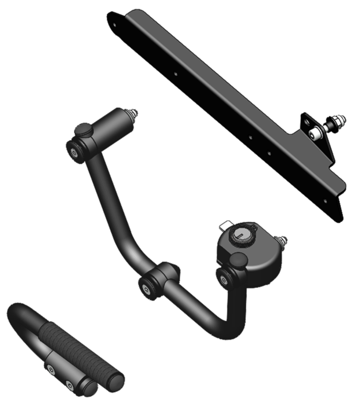 Grab handle/side frame supports Moto Guzzi V7 GZ Sport - Image 2