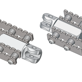 Off-Road Footpegs for Moto Guzzi V85TT and Stelvio