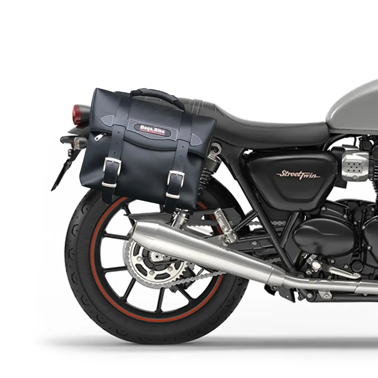 Panniers for Triumph Street Twin 900, pair of MATRIX TRIUMPH STREET TWIN 900 side bags