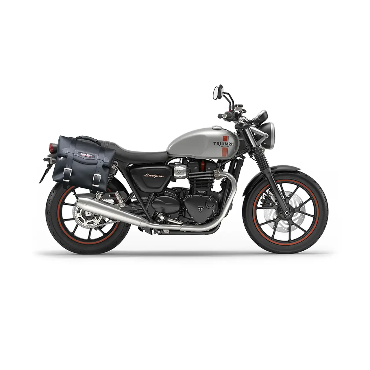 Panniers for Triumph Street Twin 900, pair of MATRIX TRIUMPH STREET TWIN 900 side bags - Image 3