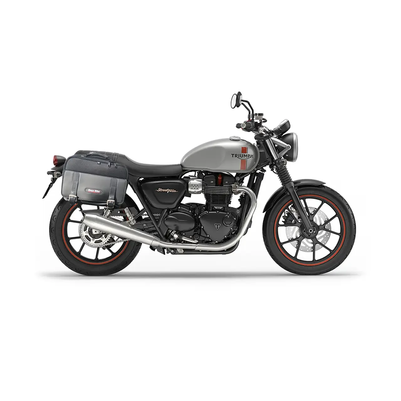 Panniers for Triumph Street Twin 900, pair of TRAVEL TRIUMPH STREET TWIN 900 side bags - Image 3