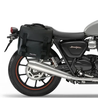 Panniers for Triumph Street Twin 900, pair of TREKKER TRIUMPH STREET TWIN 900 side bags