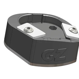 Enlarged Side Stand Base Moto Guzzi Stelvio 2024