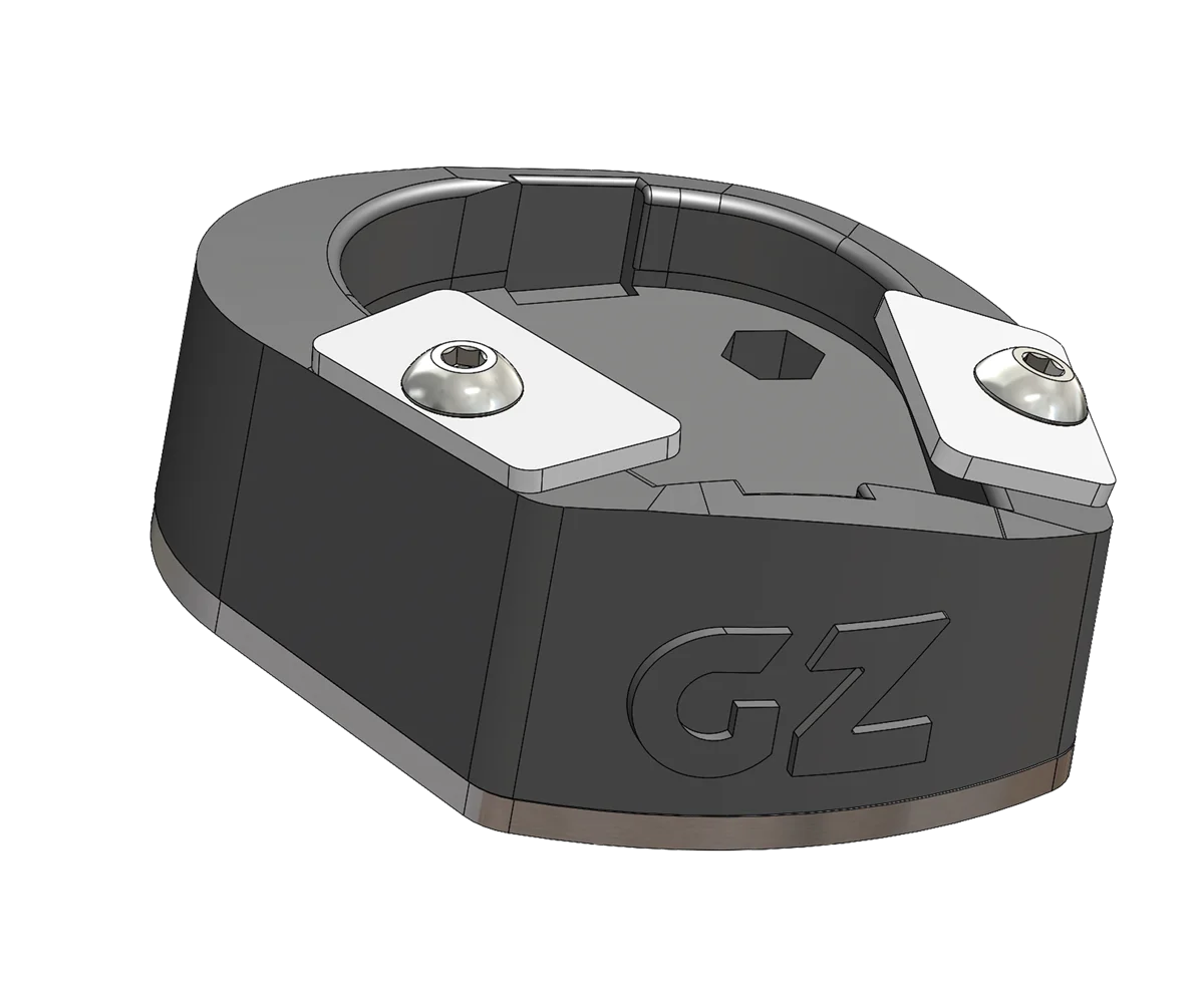 Enlarged Side Stand Base Moto Guzzi Stelvio 2024