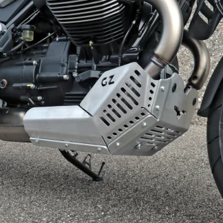 Skid Plate for Moto Guzzi V85TT 2024 Anthracite Finish