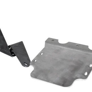 Skid Plate Extension for Moto Guzzi V85TT Raw Aluminum