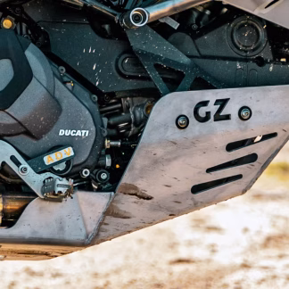 Off-Road Engine Guard for Ducati DesertX Anthracite Finish