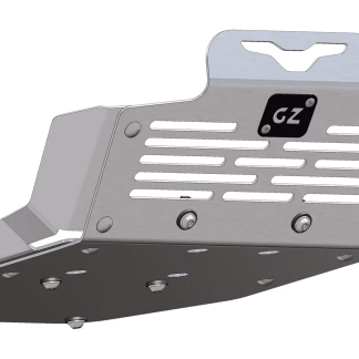 White Roads Skid Plate for Moto Guzzi V7 Anthracite Finish